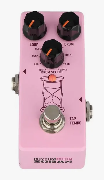 Soran Mini Drum & Looper, ingressi e uscite laterali