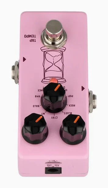 Soran Mini Drum & Looper, manopole viste dall'alto