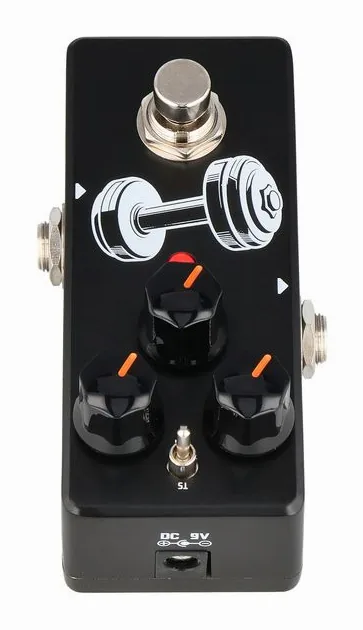 Soran Mini Pedal Booster, led e interruttore a pedale