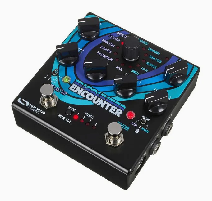 Source Audio Encounter SA 264 Delay+Reverb visto di fronte