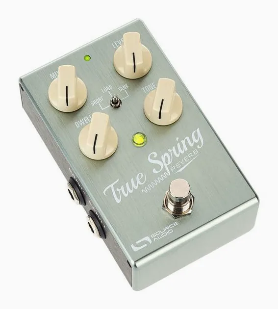 Source Audio SA 247 True Spring Reverb, ingressi e uscite laterali
