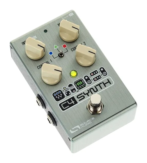 Source Audio SA 249 One Series C4 Synth, grafica del pannello superiore