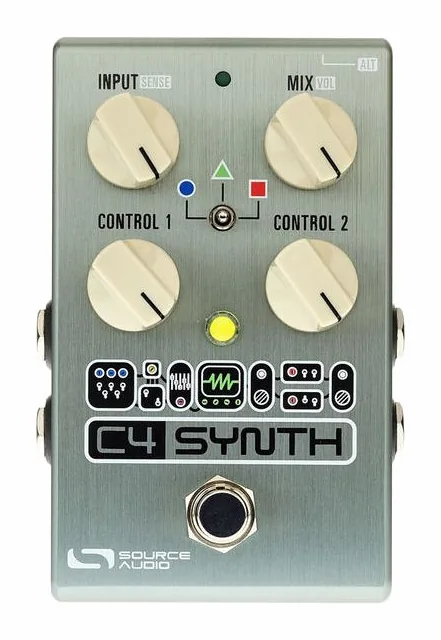 Source Audio SA 249 One Series C4 Synth, connettori sul retro dell'unita