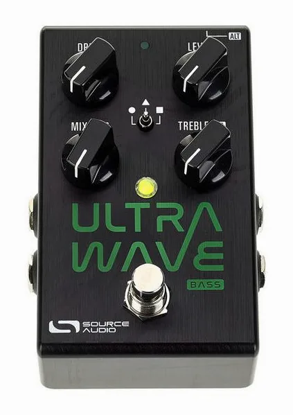 Source Audio Ultrawave Multiband Bass, grafica del pannello superiore