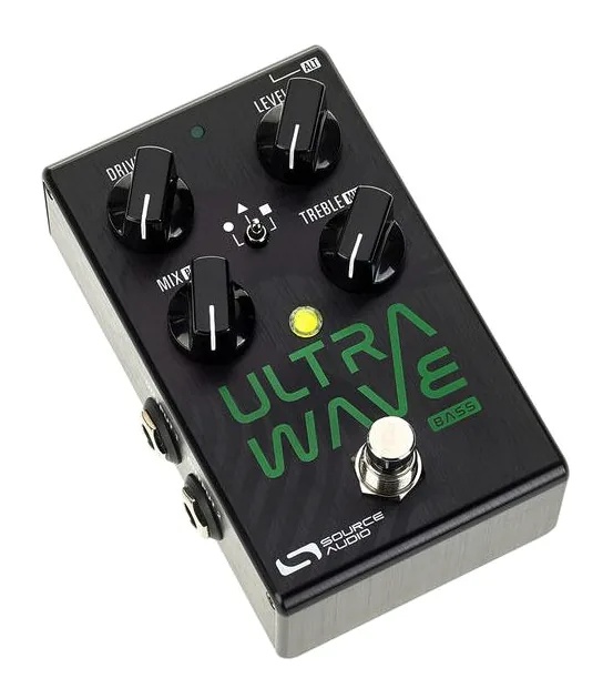 Source Audio Ultrawave Multiband Bass, manopole viste dall'alto