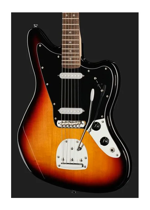 Squier Affinity Jaguar 3TS, profilo laterale del corpo