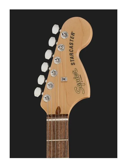Squier Affinity Starcaster DLX OWT, selettore pickup e jack di uscita