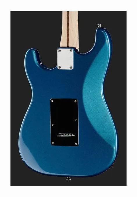Squier Affinity Strat MN LPB, curve del body viste dall'alto