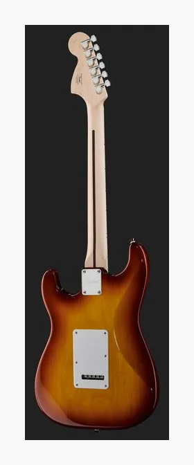 Squier Affinity Strat FMT HSS SS, manico e tastiera visti di lato
