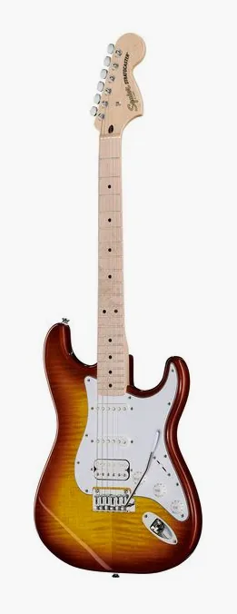 Squier Affinity Strat FMT HSS SS visto di fronte
