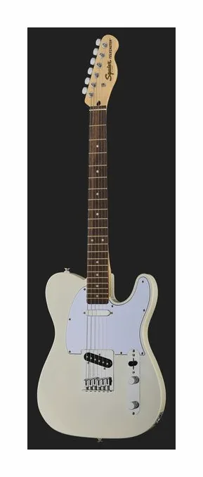Squier Affinity Tele Olympic White, vista posteriore del corpo