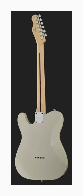 Squier Affinity Tele Olympic White, paletta con meccaniche e logo