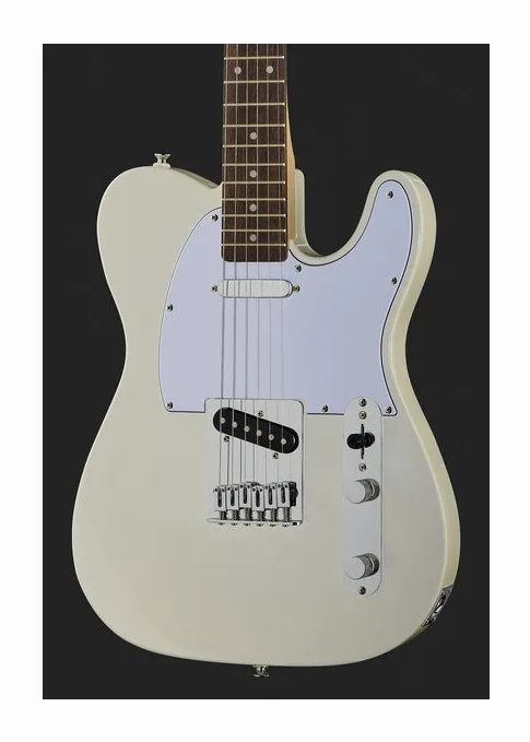 Squier Affinity Tele Olympic White, profilo laterale del corpo