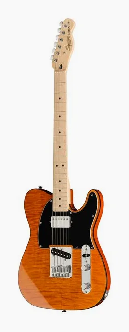 Squier Affinity Tele SH FMT MOC visto di fronte