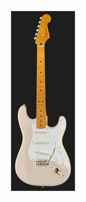 Squier CV 50s Strat MN WHB, curve del body viste dall'alto