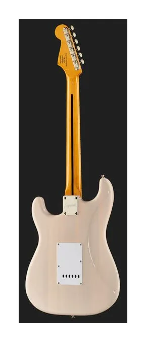 Squier CV 50s Strat MN WHB, curve del body viste dall'alto