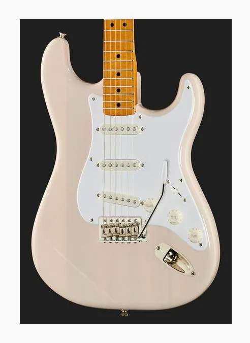 Squier CV 50s Strat MN WHB, capotasto e prime posizioni della tastiera