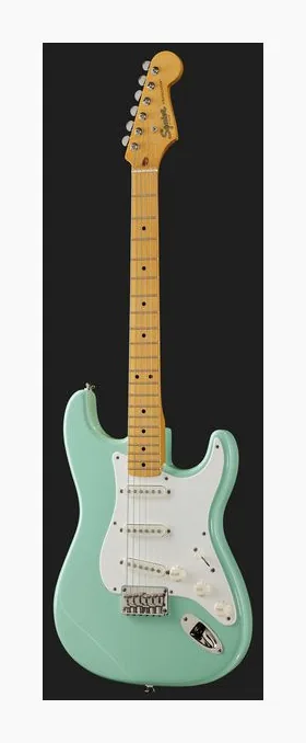 Squier CV 50s Strat HT MN PPG SFG, corpo e verniciatura in primo piano