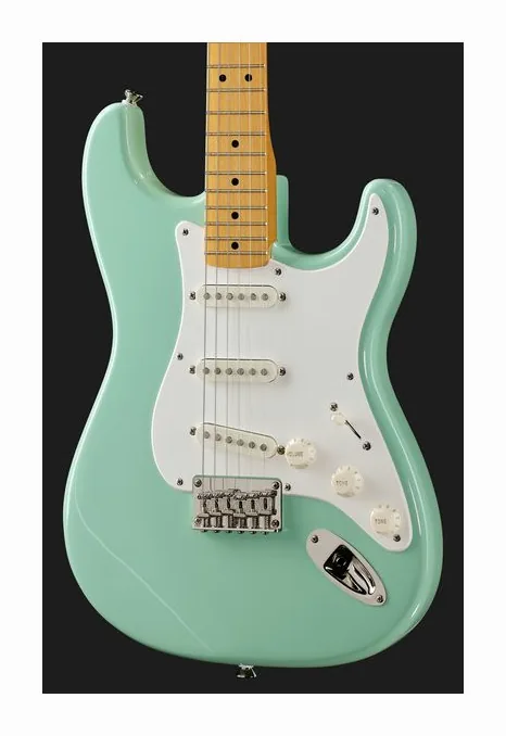 Squier CV 50s Strat HT MN PPG SFG, vista posteriore del corpo