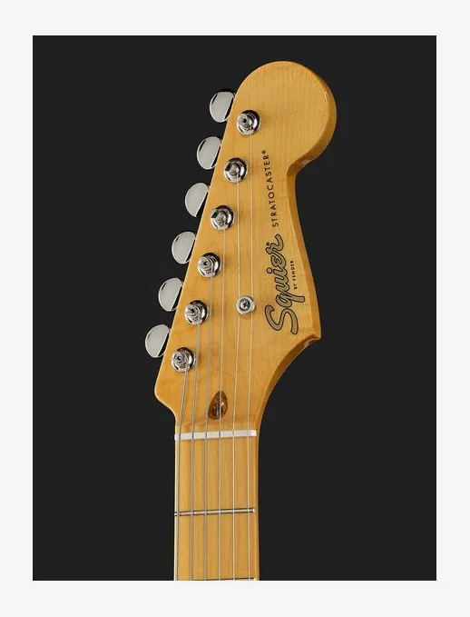Squier CV 50s Strat HT MN PPG SFG, profilo laterale del corpo