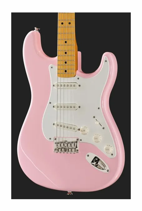 Squier CV 50s Strat HT MN PPG SHP, profilo laterale del corpo