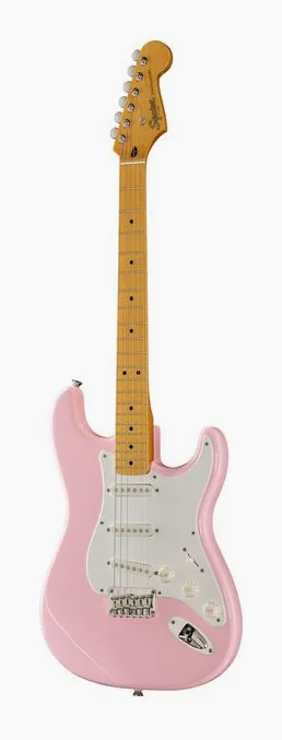 Squier CV 50s Strat HT MN PPG SHP visto di fronte