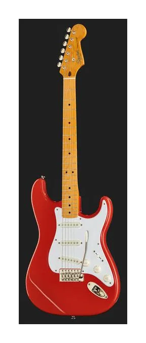 Squier CV 50s Strat MN FR, capotasto e prime posizioni della tastiera