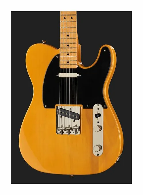 Squier CV 50s Tele MN BB, selettore pickup e jack di uscita
