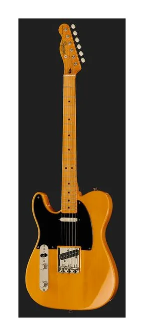 Squier CV 50s Tele LH MN BB, ponte e meccaniche di intonazione