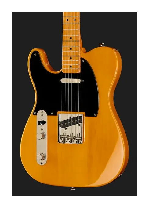 Squier CV 50s Tele LH MN BB, profilo laterale del corpo