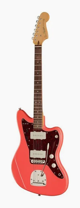 Squier CV 60s Jazzmaster LRL TSPG TCO in primo piano frontale