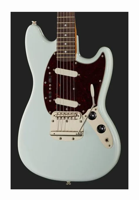 Squier CV 60s Mustang LRL SNB, pickup e manopole dei controlli