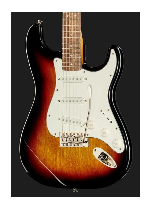 Squier CV 60s Strat 3-SB, capotasto e prime posizioni della tastiera