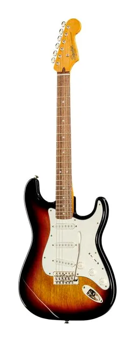 Squier CV 60s Strat 3-SB visto di fronte