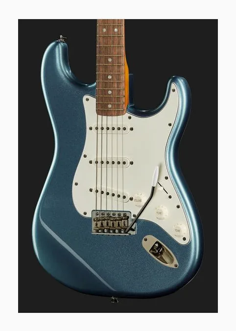 Squier CV 60s Strat LPB, profilo laterale del corpo