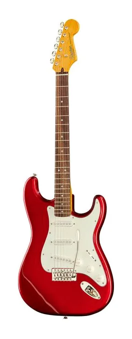 Squier CV 60s Strat CAR fotografato frontalmente