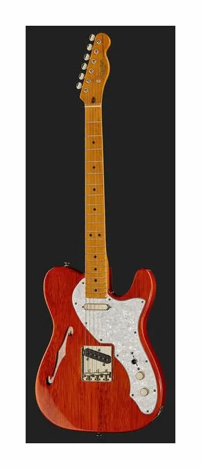 Squier CV 60s Thinline Tele MN NT, capotasto e prime posizioni della tastiera