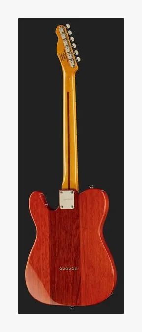 Squier CV 60s Thinline Tele MN NT, corpo e verniciatura in primo piano