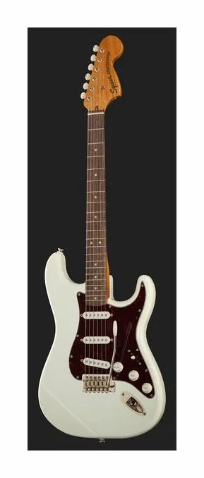 Squier CV 70s Strat LRL OWT, capotasto e prime posizioni della tastiera