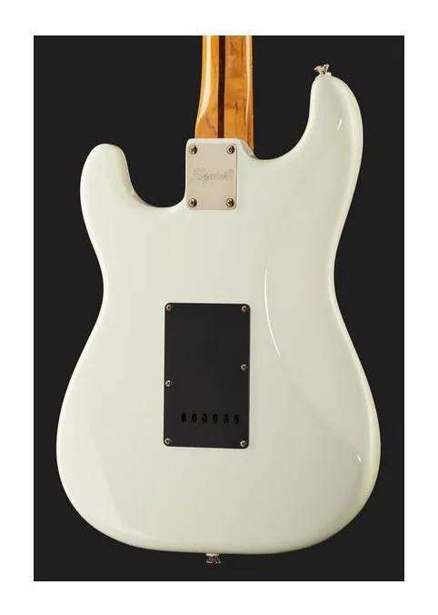 Squier CV 70s Strat LRL OWT, manico e tastiera visti di lato