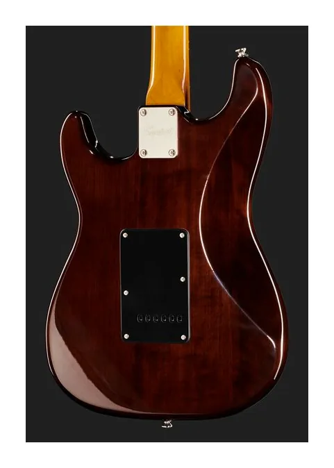 Squier CV 70s Strat HSS LRL WAL, curve del body viste dall'alto