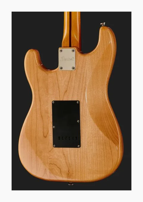 Squier CV 70s Strat LRL NAT, capotasto e prime posizioni della tastiera