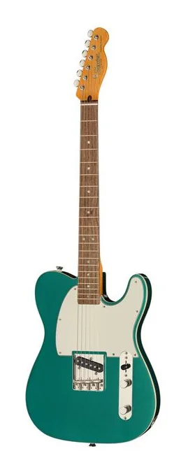 Squier CV Custom Esquire LRL PPG SHW inquadrato di fronte su sfondo neutro