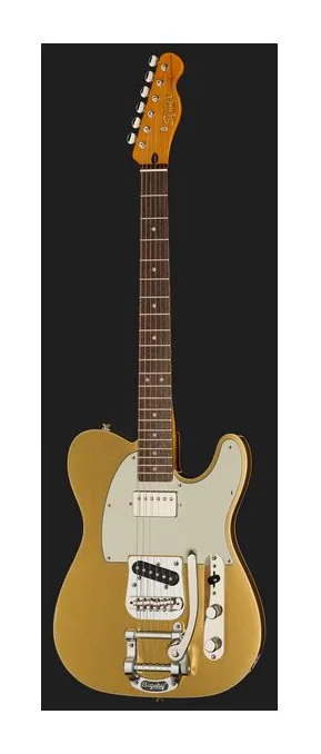 Squier CV Custom Tele BIGS SH PPG AZG, selettore pickup e jack di uscita