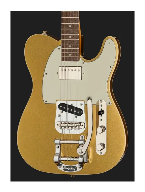 Squier CV Custom Tele BIGS SH PPG AZG, selettore pickup e jack di uscita
