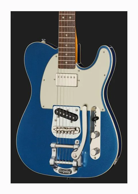 Squier CV Custom Tele BIGS SH PPG LPB, pickup e manopole dei controlli