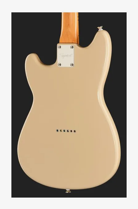 Squier CV Duo Sonic HS MN GPG DSD, corpo e verniciatura in primo piano