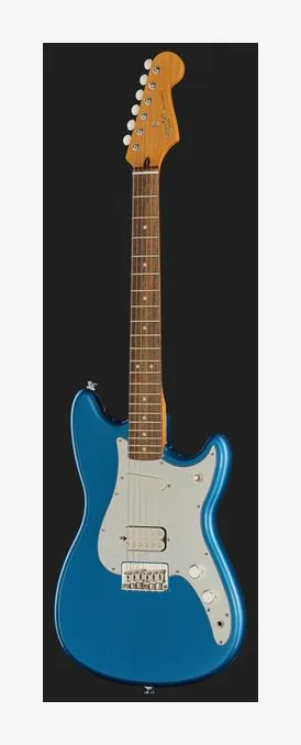 Squier CV Duo Sonic HS LRL PPG LPB, corpo e verniciatura in primo piano