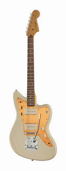 Squier J.Mascis Jazzmaster in primo piano frontale