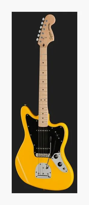 Squier LTD Affinity Jaguar MN GFY, paletta con meccaniche e logo